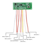 2.8V-3.3V 태양열 램프 보드 제어 센서 야간 조명 모듈 컨트롤러 적외선 인체 유도 회로 기판 : seowonglobal01