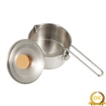 1L 캠핑 티포트 304 스테인리스 스틸 다기능 물 끓이기 주전자 냄비 조리기구 멀티툴 하이킹 피크닉 용품 : 트레이드셀62