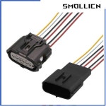 도요타 스바루 마쓰다용 MAF 후진 레이더 소켓, 자동차 가속 페달 커넥터, 6 핀 12831, 6189-7100 TS 025, 1-50 세트 : 빅딜플러스