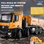 Huina 1538 RC 덤프 트럭 1:14 대형 26 채널 원격 제어 건설 장난감 굴삭기 소년 성인 크리스마스 : 트레이드셀63