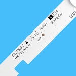 샤프 PPMP V7 1 용 LED 백라이트 스트립, 6 램프, 49 인치, 시리즈 피치, 84 9mm, L1, R1, L2, R2, 55 7 피치 1TV : 백이십사플렉스