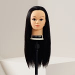 [마타하리] 작품용 기능장 업스타일 통가발 블랙 100%인모 22인치 (KP22) : 청미사 헤어친구