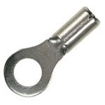 판듀이트 P14-6R-C 링 터미널, 18 - 14 AWG, #6 스터드 크기, 비절연 : 베스트로아