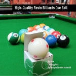 DONZWIYES Pro-Cup 당구 포켓볼 큐 규정 5.2cm(2 사이즈 트레이닝 볼(1팩) 6 AAA 볼 등급 도트 레드 1/4인치) : 모던진아792