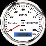 30-200km 속도계 수정 12V24V를 측정하는 제너럴 모터스 해양 요트 고정밀 기기 : 트레이드셀63