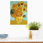 Ab03반 고흐-12송이 해바라기-아트포스터 /인화지 패브릭 캔버스천  인상주의 : kart 2