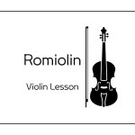 [로미올린] 기초 1:1 바이올린 개인레슨 50분 / 4회분 : 로미아츠