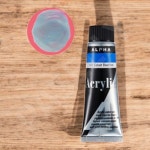 파샐리 빠른건조아크릴물감 풍부한색감아크릴물감 미디엄바디 실버 50mL 916 코랄레드 : 얼쑤스토어