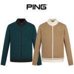 핑 골프웨어 PING 남성 겨울 방풍 배색 집업 스윙 니트 자켓 E3SD201 : 핑 진해점