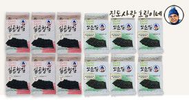 [진도사랑호림이네] 도시락김 실곱창김 6봉+꼬순김 6봉 : 푸드앤바스켓