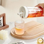 1L 수동 콜드 브루 커피 메이커 핸들 대용량 물병 여름 주스 차 과일 Coffeeware 냄비 : 트레이드셀62