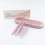 에이앤에스 피지제거기 핀셋 8종 세트, 로즈핑크, 1개 : 에이앤에스 컴퍼니