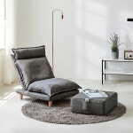 앉을수록 편안한 1인 낮은 좌식쇼파 베이크 소파+스툴 : 상도가구