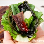 우람바당 포항 구룡포 해풍 꽁치 청어 손질 과메기 단품 야채세트 : 우람바당