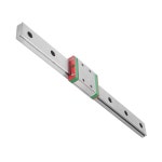 MGW9C - 200-1R 선형 가이드 슬라이드 블록, 넓어진 스테인리스 스틸 레일, 접촉각 45 의 고강성 리테이너, 정밀 기계용 미니 및 CNC 방정식... 