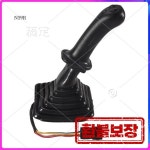 NR-3 버튼 굴삭기 조이스틱 어셈블리 핸들 기어 (대우 두산 DH DX150 215 225 300 370-9C 용 먼지 커버 포함) : 글램스토어몰