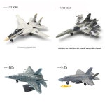 F14 항공기 모델 비행기 ABS 전투기 SU35 J35 F35 기념품 컬렉션 교육 su35 : 알레쿠아