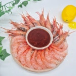 단새우 급냉 칵테일 홍새우 회 아마에비 홈마카세 아마애비 냉동 1kg : supama