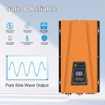 6000와트 순수 사인파 태양광 인버터 24V DC에서 AC로 변환 토로이달 에너지 시스템 : 서원글로벌20