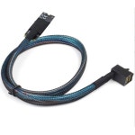 1.0M HD SFF-8643 36P Male To HD SAS SFF-8643 90 Degree Internal Mini SAS Cable Adapter : 분당대부