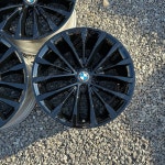 18인치 BMW 530I 유광블랙 순정휠 한대분 : 휠타이어333