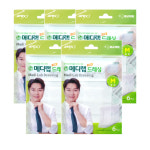 뉴메디랩 멸균 드레싱 밴드 화이트 중형 6매입, 5개 : 메디팩토리