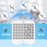 실내 플라이 라이트 트랩 플러그인 곤충 교체용 모기 접착제 보드흰색를 위한 20개의 PC Yellow : 마이벤샵