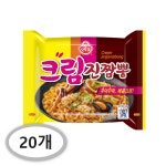 오뚜기 크림진짬뽕 130g 20개 : 사무실간식
