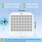 실내 플라이 라이트 트랩 플러그인 곤충 교체용 모기 접착제 보드흰색를 위한 20개의 PC Yellow : 마이벤샵