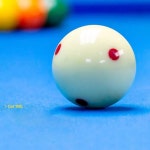 신실비 2 1/4인치 당구대용 흰색 큐볼 57.2mm 당구 화이트볼 빨간색 또는 파란색 6도트 AAA 등급의 빌라드볼 6온스 당구볼 다양한 큐볼이... 