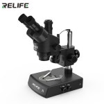 품질보증 정시출고 RELIFE 조절식 LED 조명 돋보기 스테레오 현미경, RL-M3T-2L HD 7X-45X, 상하 2 가지 확대경 : 핏트레이드28