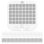 실내 플라이 라이트 트랩 플러그인 곤충 교체용 모기 접착제 보드흰색를 위한 20개의 PC Yellow : 마이벤샵