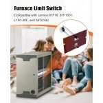 업그레이드된 87F16 용광로 제한 스위치, 레녹스 L140-30F 87F1601 L140F-40 36T01B3와 호환됨 : 트랜센드몰
