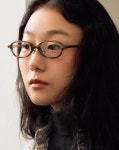 진저아이웨어 리본 빈티지 레트로 고도수 알작은 코받침 뿔테 : 더뷰안경