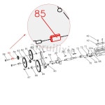 기어 슬리브 컴팩트 M1 C1 G0937 SIEG 085 GRIZZLY 변경 M1015 : 디에이치유통29