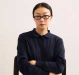 진저아이웨어 리본 빈티지 레트로 고도수 알작은 코받침 뿔테 : 더뷰안경