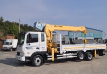 현대 7.5톤 카고크레인 수산746 20년식 탑시트 초장축 매매 : ACE중고화물차