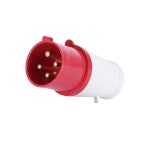 SIPUN 산업용 플러그 024 224 커넥터 32A 4핀 3상 소켓 세트, AC380V u2011415V 먼지 u2011 방수 015/115 : 트렌딕플레이스