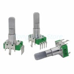 믹싱 콘솔 효과 장치 디지털 전위차계 Midas PRO6 0B10K 360 도 4 핀 알파 RV112FF-40B3N-22F 하프 샤프트, 1 개 : 더블유에이상사