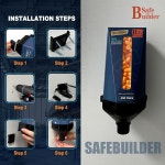 SNR 38dB 이어플러그 디스펜서에 500pcs 폼 이어플러그가 장착되어 있어 작업자 청력 보호를 위한 일회용 이어플러그 NRR 32dB Pro... 