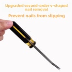 산업용  V-노치 프라이 바 목공  자동차 산업 고경도 내구성 타이어 수리 도구 : 안루시