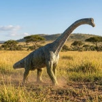 리얼애니멀 브라키오사우루스 대형 공룡 피규어 장난감 모형 : 리얼애니멀