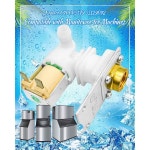 5W 호환되는 채우기 33129042 밸브 60Hz 교체 아이스 워터 매니토웍 머신과 040003579 밸브 머신 밸브 아이스 인렛 키트, 115/120V 워터... 