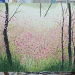 홍대 원데이클래스 홍대합정역 안양평촌 분당정자 [스텐실기법 아크릴화 풍경화 그리기] : 그림이좋은사람들