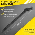 인치 렌치 익스텐더 최대 레버리지를 위한 고강도 토크 승수 자동차 수리 정비를 범용 도구 : 엘림컴퍼니1315
