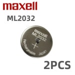 MAXELL  배터리 ML2032 배터리 ml2032 ML 2032 충전식 배터리 CR2032 CR 2032 DL2032 ECR2032 용 2PCS : 칸토몰