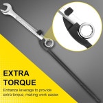 인치 렌치 익스텐더 최대 레버리지를 위한 고강도 토크 승수 자동차 수리 정비를 범용 도구 : 엘림컴퍼니1315