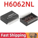 5pcs H6062NL SOP24 H6062NLT H6062 SMD 네트워크 변환기 1000 Base-t 이더넷 절연 LAN 변압기 절연 초크 필터 : 대행왕차오