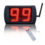 YZ 5인치 LED 농구 샷 시계 타이머, 커스텀 카운트다운 타이머(12/14/20/24/30초), 리모컨 및 버저가 장착된 휴대용 코트 : 블리츠허브007