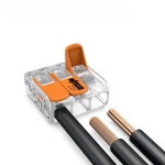 터미널 블록 221-412 221-413 고속 와이어 병렬 버트 커넥터 221-415 빠른 연결 : 더블유에이상사